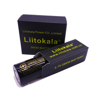 Wysoka pojemność LiitoKala 26650 5000mah akumulator litowo-jonowy Lii-50A 3.7v 26650-50A bateria do latarki 20A nowe opakowanie 6